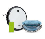 Medion Robotstofzuiger MD 19601 | App en Alexa bediening | Dweilfunctie | intelligente navigatie | Grote hoofdborstel en twee zijborstels | 100 min. L
