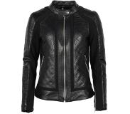 Helstons Kate Leather Soft Stretch Black Black Jacket L