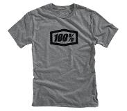 100% Essential Short Sleeve T-shirt Grijs M Man