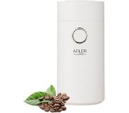 Adler Ad 4446 Ws - Koffiemolen - Wit