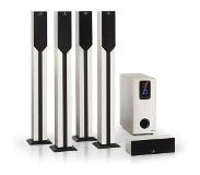 Auna Areal Elegance 5.1 kanaal surround systeem 190 W RMS BT USB SD AUX afstandsbediening