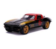 Marvel Jada Toys - Marvel Black Widow 1966 Chevy 1:24 - Speelgoedvoertuig
