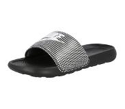 Nike Slippers - Maat 38 - Vrouwen - Zwart - Wit