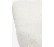 Sissy-Boy Ecru boucle draaifauteuil Anne