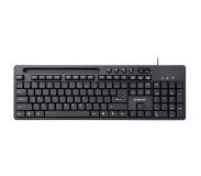 Gembird Toetsenbord | Gembird (USB interface, Multimediatoetsen, Telefoonhouder)