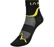 La Sportiva Fast Running Socks, zwart/geel XL | EU 44-46 2022 Sokken