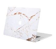 IMoshion Design Laptop Cover MacBook Pro 16 inch (2019) - White Marble