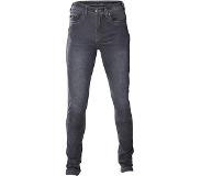 Claw Steve Slim fit Stretch Kevlar Motorjeans Heren - Zomer Motorbroek - Donker Grijs maat 34 Kort