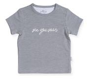 Jollein T-shirt Voor Kids Maat 74-80 Grijs