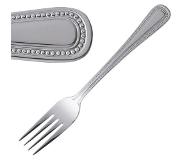 HorecaTraders RVS Dessertvorken 18,5cm | 12 stuks