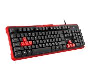 Genesis Rhod 110 - Gaming Toetsenbord - Met rode toetsen - US Layout