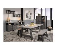 Parisot Eettafel Maxwell 184x100 industrieel