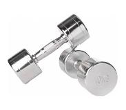 Lifemaxx Chrome dumbbellset (2 stuks per set) - 3kg