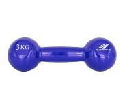 Rucanor dumbbells 3 kg 2 stuks blauw