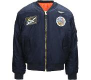 Fostex MA-1 bomber jack USAF blauw- Heren