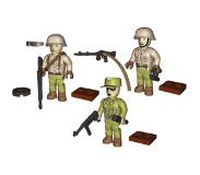 COBI Historical Collection WWII Africa Korps - Constructiespeelgoed - 3 soldaten - Oorlog - 2050