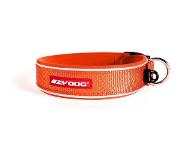 Ezydog Neo Classic Hondenhalsband - Halsband voor Honden - 30-33cm - Oranje