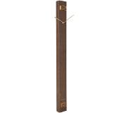 Karlsson Wandklok Discreet Long - Donker Hout - 90x7,7cm