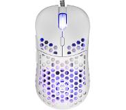ESHARK ESL-M4 NAGINATA lichtgewicht RGB Gaming muis - Wit