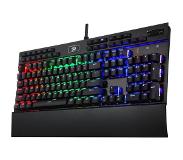 Redragon MAYA K550 Mechanical Tastatur Gaming Keyboard mit Hintergrundbeleuchtung RGB LED für RTS, FPS, MMO Englische Layout QWERTY(Schwarz) toetsenbord Engels