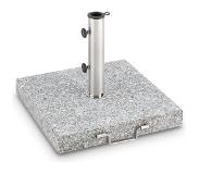 Blumfeldt Beschermheer 30SQ zonneschermstandaard 30 kg terrass graniet grijs gepolijst