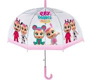 Cry Babies paraplu Dreamy junior 42 cm polyester transparant