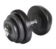 Physionics Trend24 Dumbells - Gewichten - Dumbells set - Verstelbare Dumbells - 1 Stuk - Staal - Kunststof