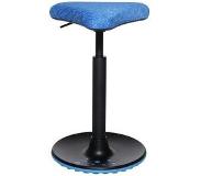 Topstar HJH SITNESS HIGH 10 - Werkstoel / werkkruk/ verhoogde bureaustoel Blauw