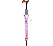 Doppler steunparaplu dame automatisch dessin fantasie roze