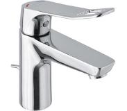 Nemo Spring Denia wastafelmengkraan met automatische lediging chroom met keramische schijven energy saving 10lmin NF ACS SPS86179