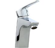 Nemo Spring Marea wastafelmengkraan eengreeps montage op wastafel met automatische lediging chroom 113330004