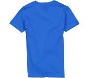 Crush Denim T-shirt Tylor met logo blauw Blauw 140