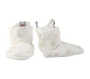 Lodger Rib Slofjes Cloud Dancer 3-6 Mnd