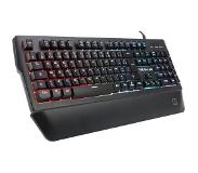 The G-Lab Keyz Palladium toetsenbord USB AZERTY Frans Zwart