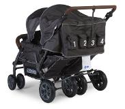 Childhome Kinderwagen Childhome Quadruple Antraciet