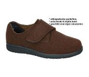 Solidus -Heren - bruin donker - pantoffels & slippers - maat 40