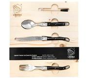 Laguiole Bestekset Laguiole Style de Vie Premium Line Zwart (16-Delig)
