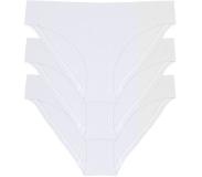 Dorina Dames slip 3-Pack Flo - White - XS - Wit