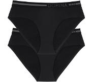 Dorina Hipster - Menstruatieondergoed - 2-pack - S - Zwart
