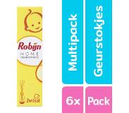 Robijn 2+2 Gratis: Robijn Home Geurstokjes Zwitsal 45 Ml
