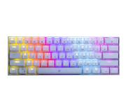White Shark Shinobi 60% Mechanisch Toetsenbord - Wit - Blauwe switch