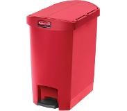 Rubbermaid Slim Jim Step On container End Step kunststof 30 ltr, Rub...