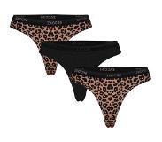 Zaccini String Leopard | Maat: XS | Kleur: Oranje/Print