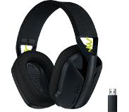 Logitech G435 LIGHTSPEED Wireless Gaming Headset Zwart