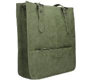 Enrico benetti Kate 66355 dames Shopper schoudertas - olijf groen