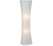 Brilliant Becca Vloerlamp - 2-lichts E27 - Wit