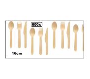 Thema party 600x Hout lepel/vork/mes next generation - soep dessert ijs restaurant take away diner next generation