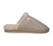 Michael Kors Janis Dames Pantoffels - Beige - Maat 36