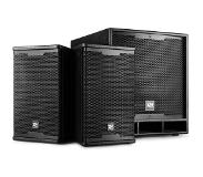 Power Dynamics Speakerset - Power Dynamics Combo 1500 actieve speakerset Bluetooth - 2.1 speakerset met actieve subwoofer en tops - 1500W