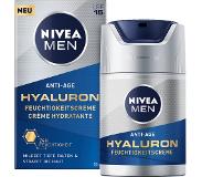 Nivea Mannencosmetica Gezichtsverzorging Anti-Age hyaluron hydraterende crème 50 ml
